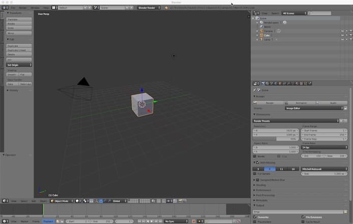 Blenderで自作モデルにボーンをセットする方法 クリスタ素材可能